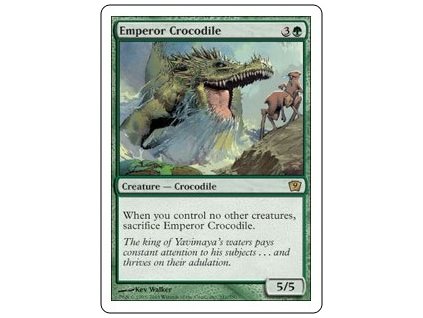 Emperor Crocodile (Foil NE, Stav Light Played)