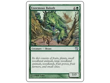 Enormous Baloth (Foil NE, Stav Near Mint)