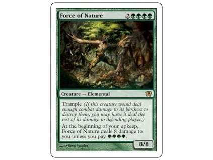 Force of Nature (Foil NE, Stav Near Mint)