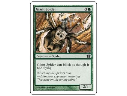 Giant Spider (Foil NE, Stav Near Mint)