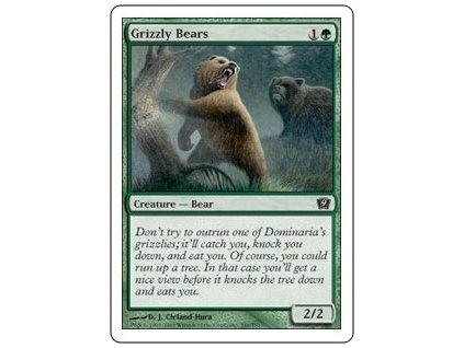 Grizzly Bears (Foil NE, Stav Near Mint)