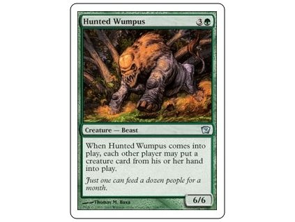 Hunted Wumpus (Foil NE, Stav Near Mint)