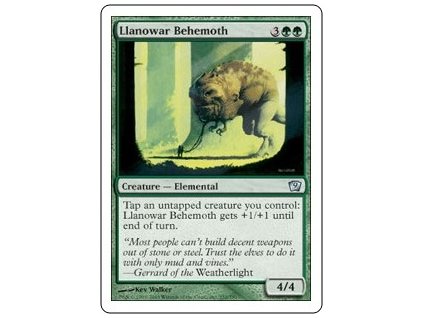 Llanowar Behemoth (Foil NE, Stav Near Mint)