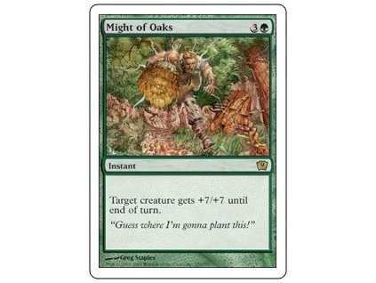 Might of Oaks (Foil NE, Stav Near Mint)