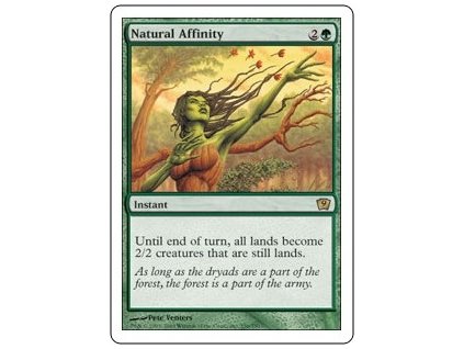 Natural Affinity (Foil NE, Stav Near Mint)