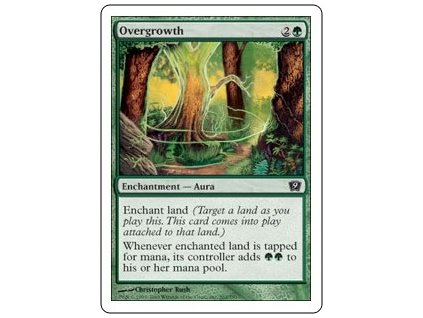 Overgrowth (Foil NE, Stav Near Mint)