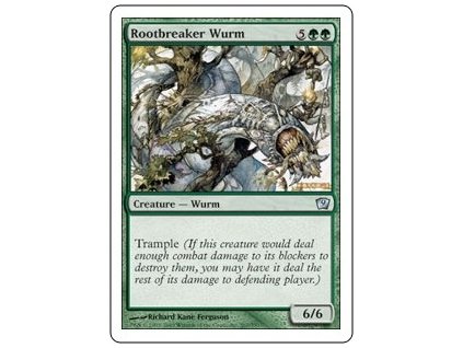 Rootbreaker Wurm (Foil NE, Stav Near Mint)
