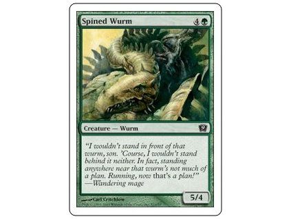 Spined Wurm (Foil NE, Stav Near Mint)