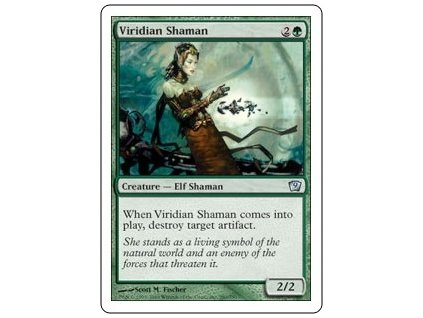 Viridian Shaman (Foil NE, Stav Near Mint)