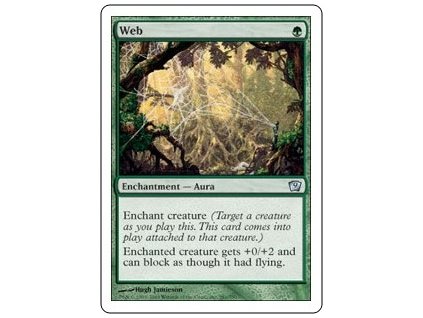 Web (Foil NE, Stav Near Mint)