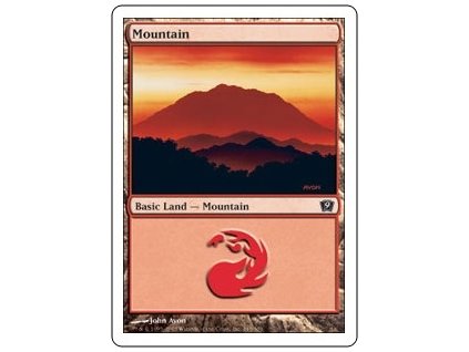 Mountain (Foil NE, Stav Near Mint)