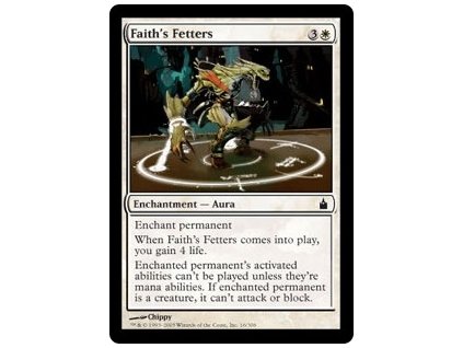 Faith's Fetters (Foil NE, Stav Near Mint)