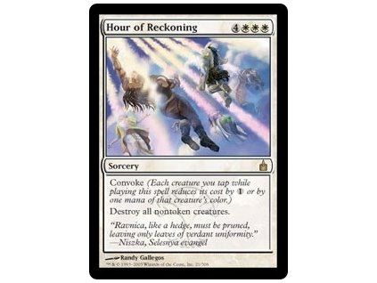 Hour of Reckoning