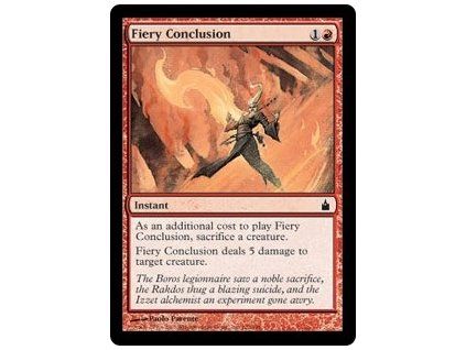 Fiery Conclusion