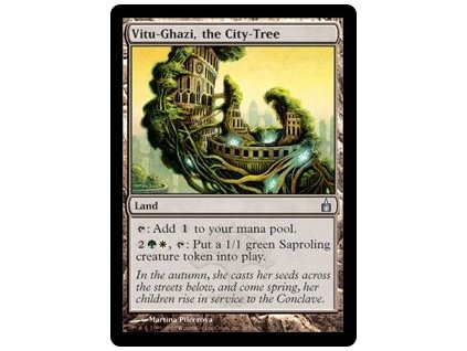 Vitu-Ghazi, the City-Tree (Foil NE, Stav Near Mint)