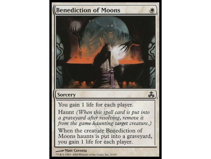 Benediction of Moons (Foil NE, Stav Near Mint)