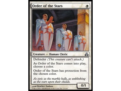 Order of the Stars (Foil NE, Stav Near Mint)