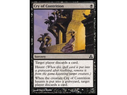 Cry of Contrition (Foil ANO, Stav Near Mint)