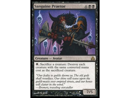 Sanguine Praetor (Foil NE, Stav Near Mint)
