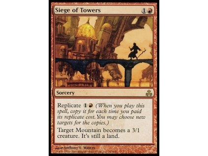 Siege of Towers (Foil NE, Stav Near Mint)