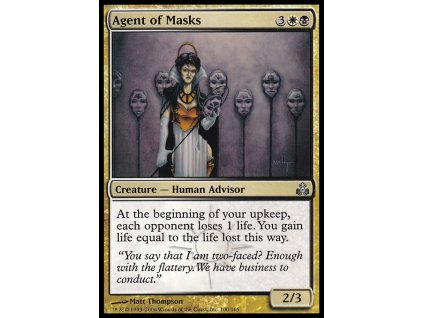 Agent of Masks (Foil NE, Stav Near Mint)