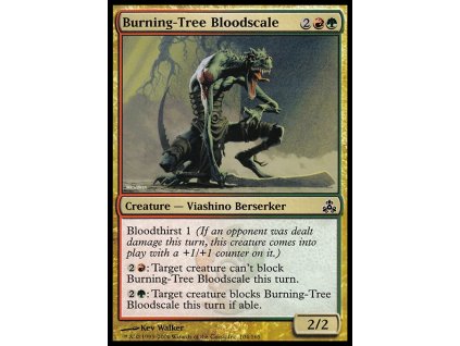 Burning-Tree Bloodscale (Foil NE, Stav Near Mint)