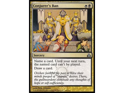 Conjurer's Ban (Foil NE, Stav Near Mint)