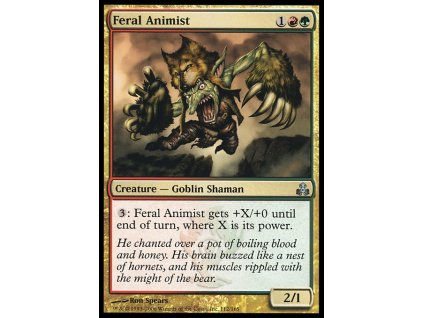 Feral Animist (Foil NE, Stav Near Mint)