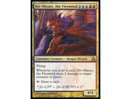 Niv-Mizzet, the Firemind (Foil NE, Stav Near Mint)