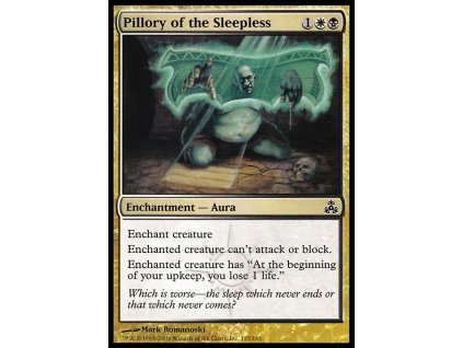 Pillory of the Sleepless (Foil NE, Stav Near Mint)