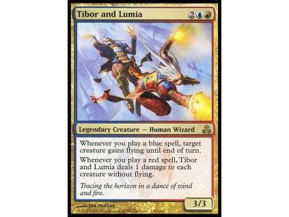 Tibor and Lumia (Foil NE, Stav Light Played)