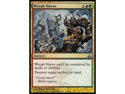 Wreak Havoc (Foil NE, Stav Near Mint)