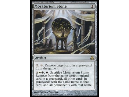 Moratorium Stone (Foil NE, Stav Light Played)