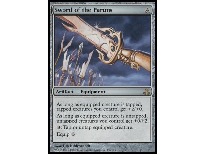 Sword of the Paruns - NON ENG CHI HP (Foil NE, Stav Played)