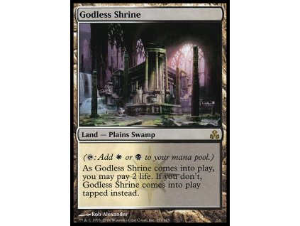 Godless Shrine (Foil NE, Stav Light Played)
