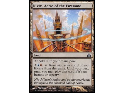 Nivix, Aerie of the Firemind (Foil NE, Stav Near Mint)