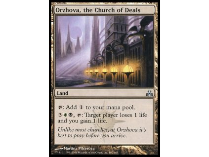 Orzhova, the Church of Deals (Foil NE, Stav Near Mint)