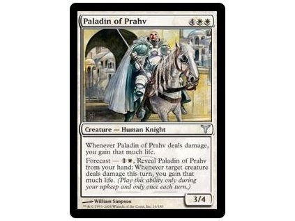 Paladin of Prahv (Foil NE, Stav Near Mint)