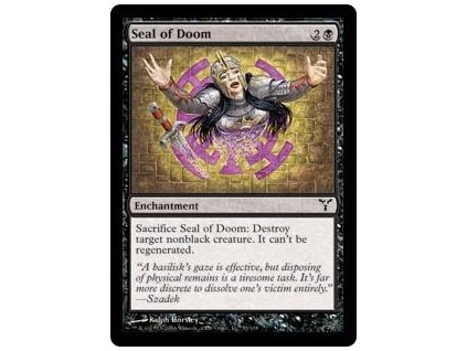 Seal of Doom (Foil NE, Stav Near Mint)