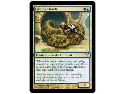 Coiling Oracle (Foil NE, Stav Near Mint)