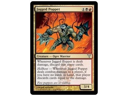 Jagged Poppet (Foil ANO, Stav Near Mint)
