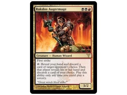 Rakdos Augermage - NON ENG ITA (Foil NE, Stav Near Mint)