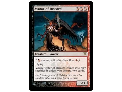 Avatar of Discord (Foil NE, Stav Light Played)