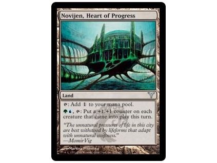 Novijen, Heart of Progress - NON ENG ESP (Foil NE, Stav Near Mint)