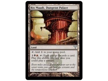Rix Maadi, Dungeon Palace