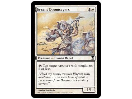 Errant Doomsayers