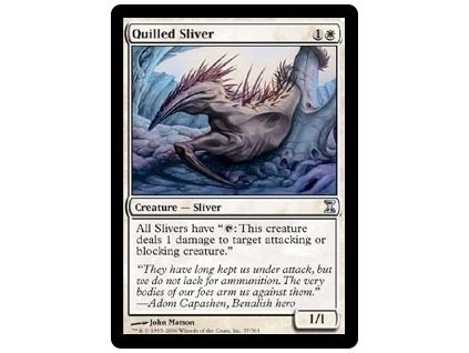 Quilled Sliver (Foil NE, Stav Near Mint)