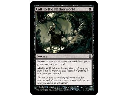 Call to the Netherworld (Foil NE, Stav Near Mint)