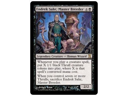 Endrek Sahr, Master Breeder
