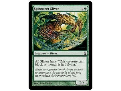 Spinneret Sliver